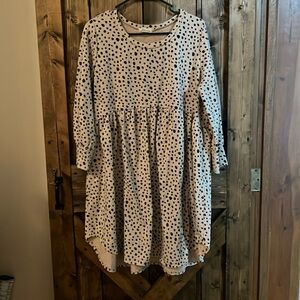 Long sleeved boutique dress size 2x